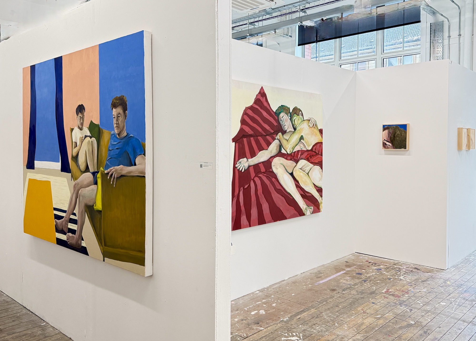 Installation view, Postgraduate Degree Show 2025, Glasgow School of Art.